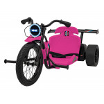 Elektrická motorka Drift Bike 21 - ružová